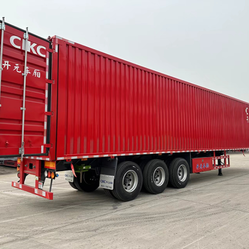 Box semi trailer (1)