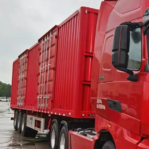 Box semi trailer (2)