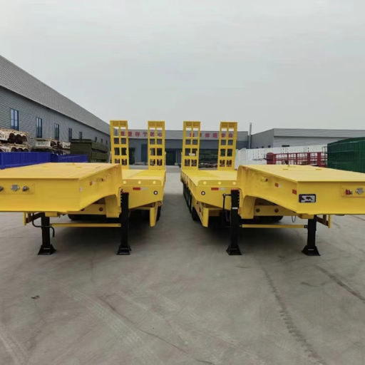Construction Machinery Semi Trailer (1)