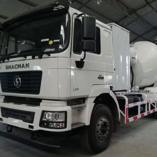 SHACMAN M3000 8×4 Concrete Mixer Truck (4)