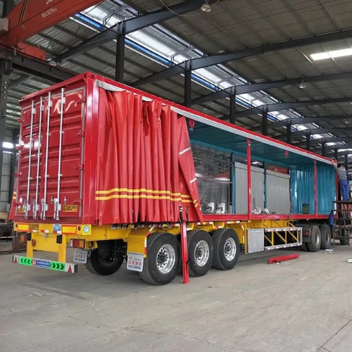 Side Curtain Semi Trailer (4)