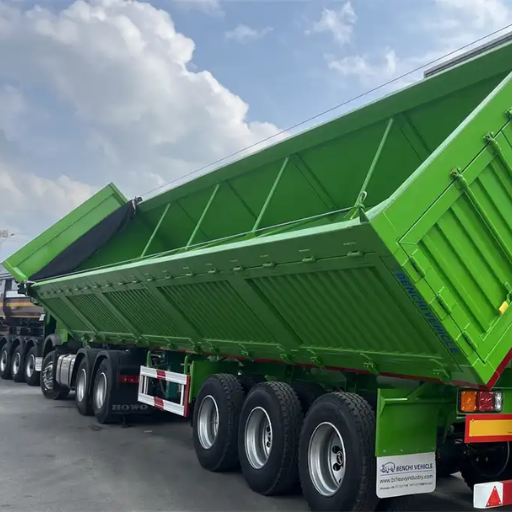 Side Dump Semi-Trailer (2)